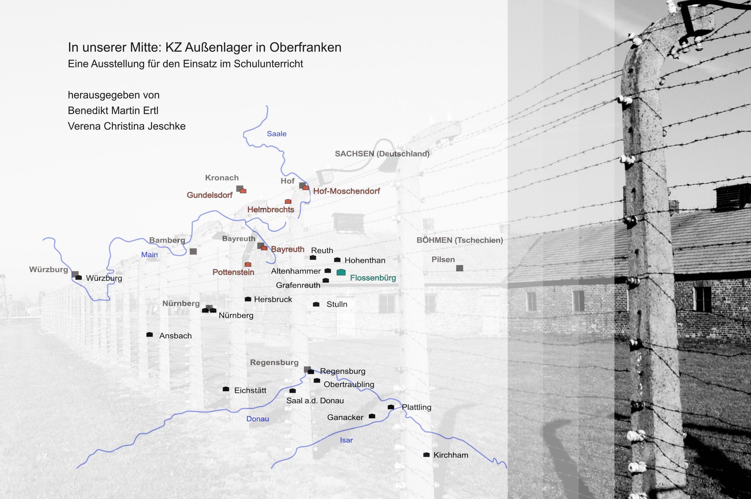 Übersicht über die Aussenlager des KZ Flossenbürg