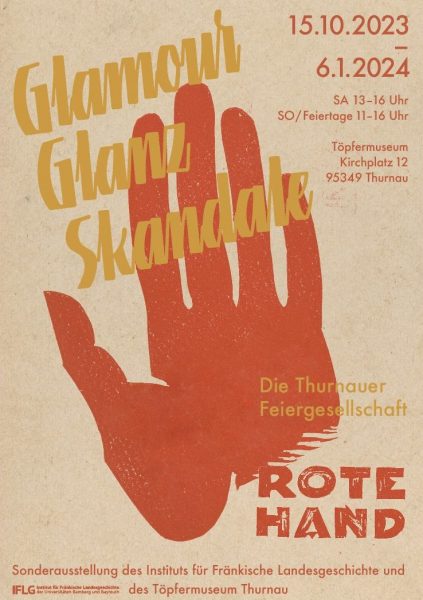 Ausstellungsplakat Rote Hand