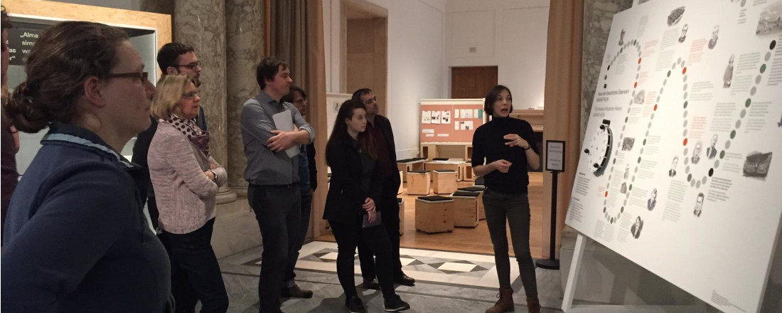 Führung durch Eva Meran im Haus der Geschichte Österreich, 2019