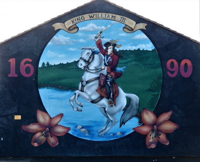 Eine Malerei die King Wiliam darstellt