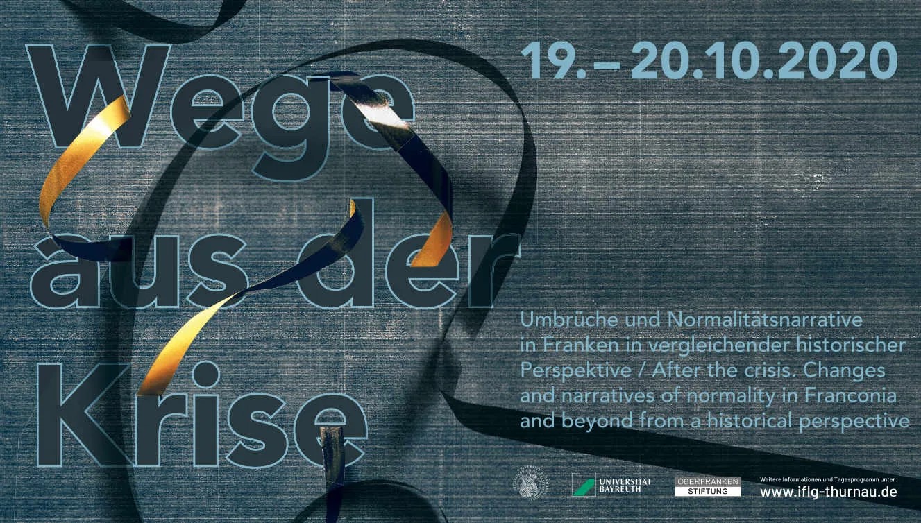 Poster der Veranstaltun "Wege aus der Krise"